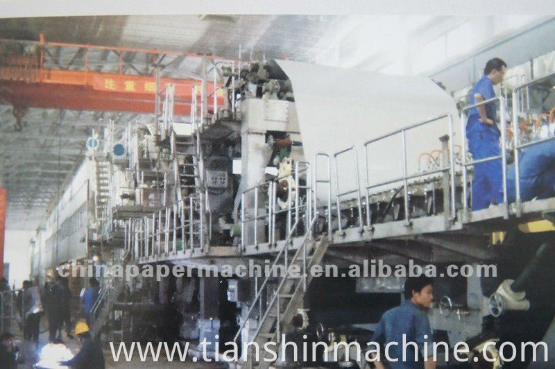 Fourdrinier Paper Machine For A4 Paper